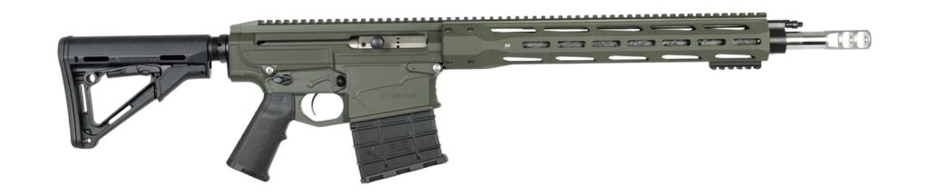 Nemo Arms OMEN-RECON-LITE Omen Recon Lite 300 Win Mag 14+1 18″ Black Proof Research CF Threaded Barrel, Mil-Spec Green Cerakote Aluminum Receiver w/Picatinny Rail, M-LOK Handguard, Magpul CTR Black Po