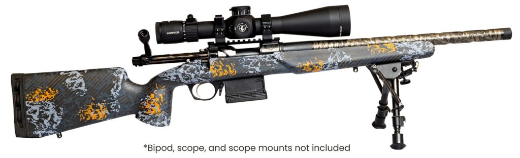 Horizon Firearms HRFVCC308W22R Venatic Carbon 308 Win 22″ Carbon Fiber Proof Research CF Fluted Threaded Barrel, Picatinny Rail Receiver, Arca Rail Forend, Iota EKO Carbon Fiber Stock, Right Hand