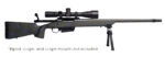 Horizon Firearms RF019C221816C20 Vandal Carbon II 22 Creedmoor 18" Black Fluted Barrel, Black Drilled & Tapped Receiver, Black Iota EKO X Carbon Fiber Stock