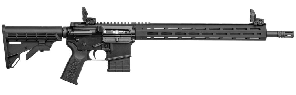Tippmann Arms A101364 M4-22 Elite 22 WMR 15+1 18″ Black Parkerized Threaded Barrel, Matte Black Aluminum Receiver w/Picatinny Rail, M-LOK Handguard, Black Adj CAR15 Polymer Stock, Black Gen2 Grip, Rig