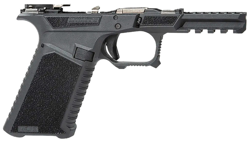 Sct Manufacturing 226010000 Full Size  Compatible w/ Gen 3 17/22/31 Black Polymer Frame Aggressive Texture Grip