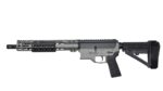 Bilson Arms P8FSSTB20R1 BA-15FCP 338 ARC 10+1 14.50" Stainless Steel Threaded Barrel, Tactical Gray/Graphite Black Cerakote Aluminum Receiver w/Picatinny Rail, M-LOK Handguard, Black Polymer SBA4 Brac