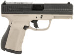 FMK FMKG49TG G3  9mm Luger 14+1 4" Stainless Steel Barrel, Black Optic Cut/Serrated Carbon Steel Slide, Titanium Gray Polymer Frame w/Picatinny Rail, Black Backstrap Grip