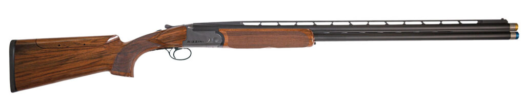 Rizzini USA 2604-12 BR110 Sporter-X 12 Gauge 32″ O/U VR 2rd 3″ Matte Gray Turkish Walnut Fixed Adjustable Comb Stock Right Hand (Full Size)