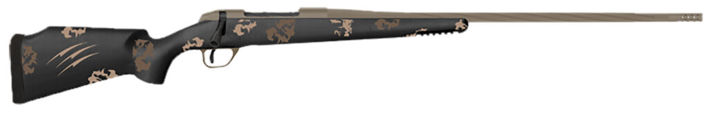 Fierce Firearms TWTROG65PRC20BS Twisted TI Rogue 6.5 PRC 20″ Black Cerakote Steel Threaded Barrel, Drilled & Tapped Titanium Receiver, LR Negative Comb Sonora Ambush Camo Carbon Fiber Stock