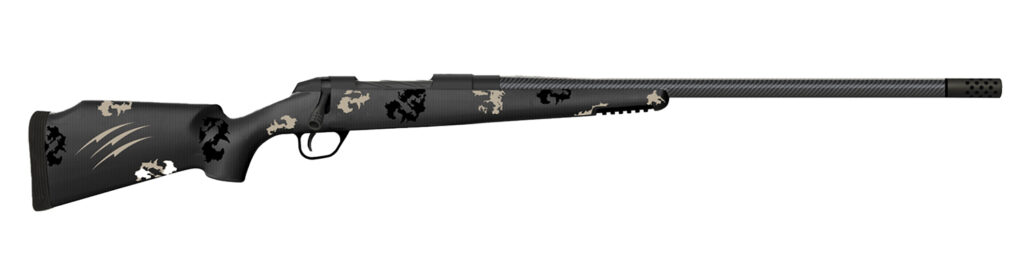 Fierce Firearms FCTRG6MMCM24BBO CT Rage  6mm Creedmoor 4+1 24″ Carbon Fiber C3 Carbon Fiber Barrel Black Cerakote Titanium Blackout Camo Fixed Fierce Tech C3 Stock Right Hand