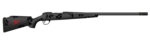 Fierce Firearms FCTRG65CM20BBO CT Rage  6.5 Creedmoor Caliber with 4+1 Capacity, 20" Carbon Fiber Barrel, Black Cerakote Metal Finish & Blackout Camo Fixed Fierce Tech C3 Stock, Right Hand (Full Size)
