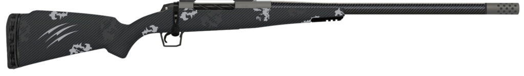 Fierce Firearms ROG7RM24GP Carbon Rogue  7mm Rem Mag 3+1 24″ Carbon Fiber Barrel, Glacier Cerakote Steel Rec, Phantom Camo Rogue Stock