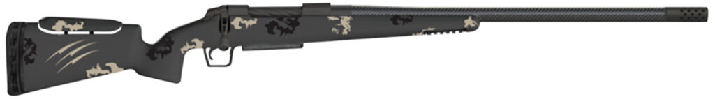 Fierce Firearms FCTRXP65PRC22BU CT Rival XP 6.5 PRC 3+1 22″ C3 Carbon Fiber, Black Titanium Rec, Urban Camo Carbon Fiber Rival Stock with Adj. Cheek Piece, Radial TI Muzzle Brake