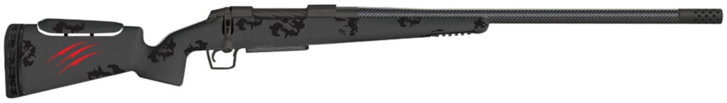 Fierce Firearms FCTRXP7RM22BF CT Rival XP 7mm Rem Mag 3+1 22″ C3 Carbon Fiber, Black Titanium Rec, Blackout Camo Carbon Fiber Rival Stock with Adj. Cheek Piece, Radial TI Muzzle Brake