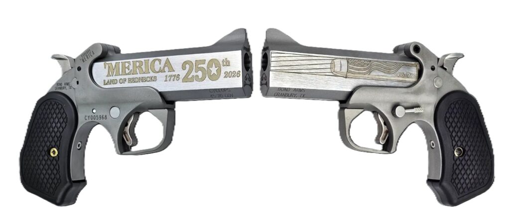 BOND ARMS 250TH REDNECK 45-70 SS 4.25″