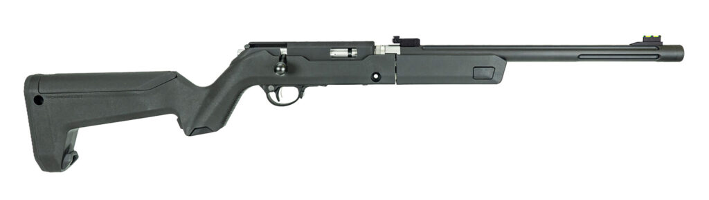 Tactical Solutions OHRTD17HMRMBOBBLK Owyhee Takedown 17 HMR 16.50″ Black Threaded Barrel, Black Aluminum Receiver, Black Magpul MOE X-22 Synthetic Stock