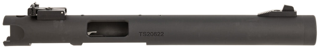 Tactical Solutions PL6TEMBNF Pac-Lite Barrel & Receiver 22 LR 6″ Threaded Black Anodized Chrome Moly Steel Fits Ruger 22/45/Mark I/II/III