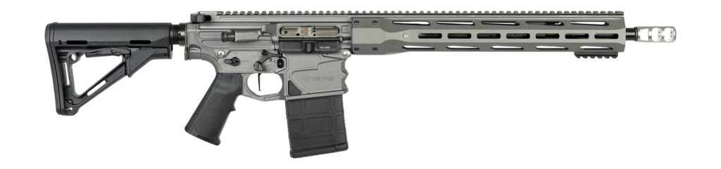 Nemo Arms XO308-16SS XO Steel 308 Win 20+1 16″ Black Threaded Barrel, Tungsten Anodized Aluminum Receiver w/Picatinny Rail, M-LOK Handguard, Magpul CTR Black Polymer Stock, Black Magpul MIAD Grip, Amb
