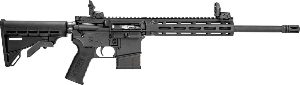 Tippmann Arms A101037 M4-22 Pro 22 LR 10+1 16″ Black Parkerized Barrel, Matte Black Aluminum Receiver w/Picatinny Rail, M-LOK Handguard, Composite Forend, Black CAR15 Polymer Stock, Black Gen2 Grip, R