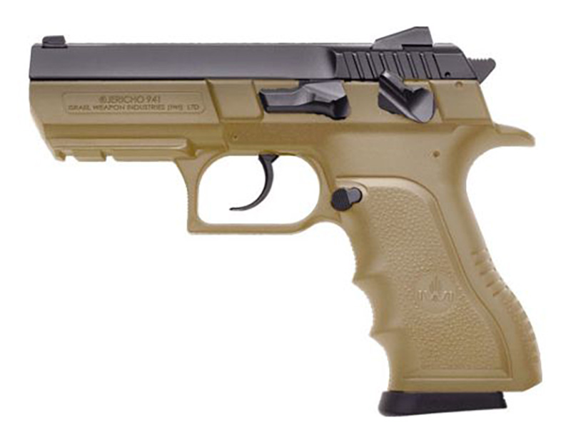 Jericho 941 Polymer 9mm 4.4″AS FDE 2/17