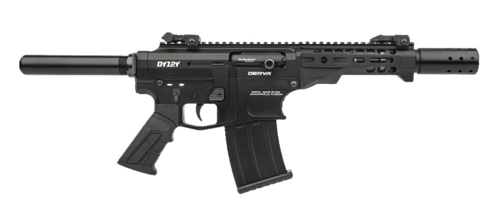 DERYA ARMS DY12 12/11 BL/SY 3″ 5+1