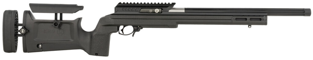 Tactical Solutions AHD2MBXKBLK X-Ring VR Gen2 22 LR 16.50″ Matte Black Fluted Threaded Barrel, Matte Black Aluminum Receiver w/Picatinny Rail, Black Stock