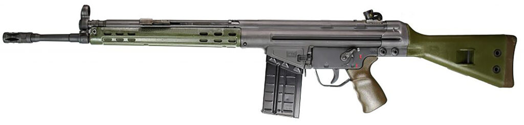 PTR 100 GI  *Reconditioned 308 Win,7.62x51mm Nato 18″ 20+1, Black Parkerized Reciever, Green Synthetic Furniture (Stock May Be Blemished)