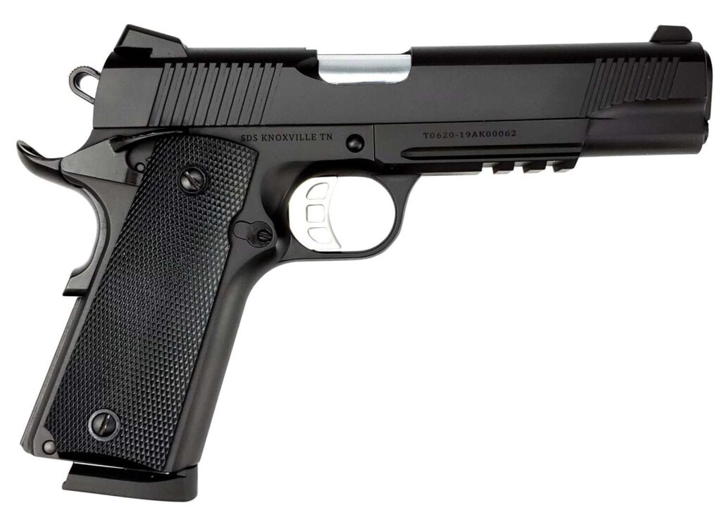 TISAS 1911 DUTY BK RAIL 9MM 5″ RAIL