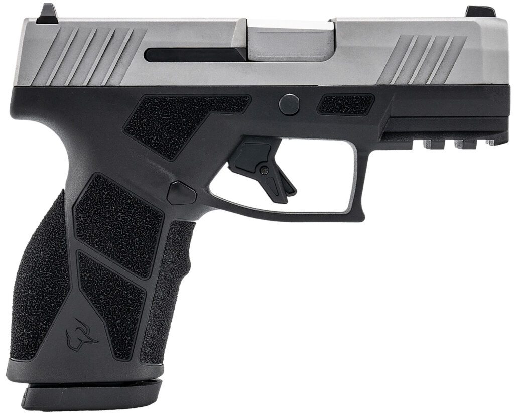 Taurus 1-GX2939-10 GX2  9mm Luger 10+1 3.37″ Matte Stainless Steel Barrel, Matte Serrated Stainless Steel Slide, Matte Black Polymer Frame w/Picatinny Rail, Polymer Grip