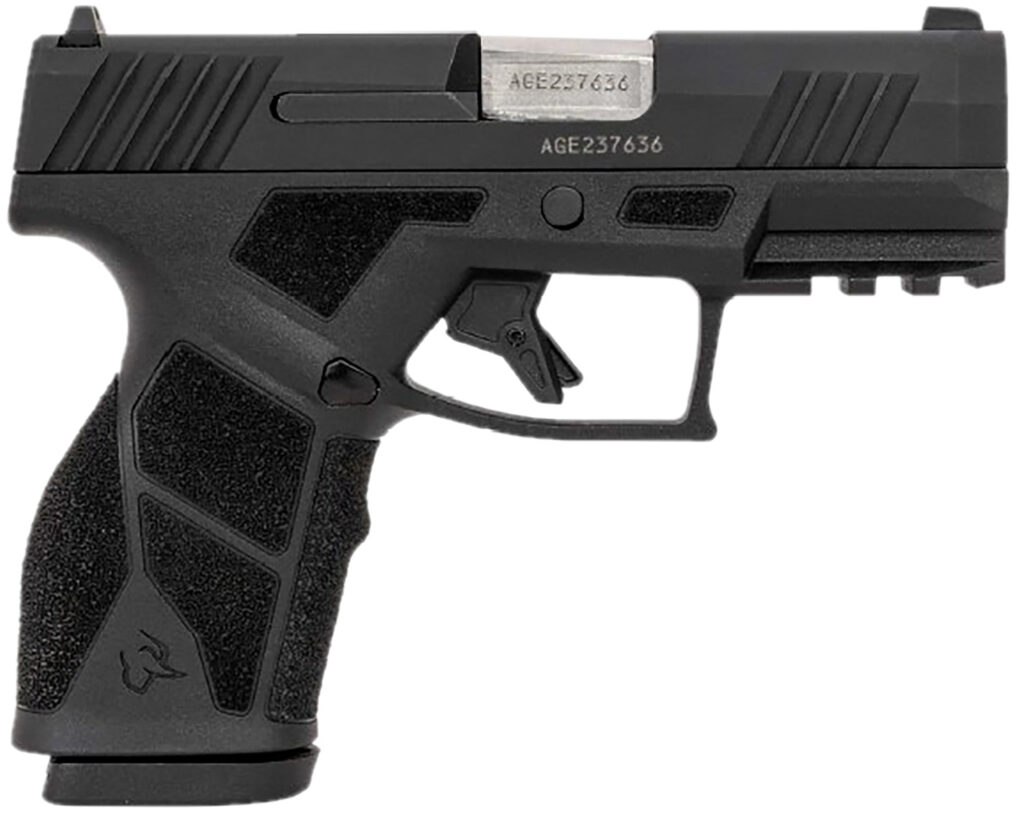 Taurus 1-GX2931-10 GX2  Compact Frame 9mm Luger 10+1 3.38″ Black Steel Barrel, Matte Black Serrated Alloy Steel Slide, Black Polymer Frame w/Picatinny Rail, Polymer Grip