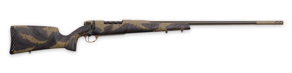 Weatherby MAX01N270WR8B Mark V Apex 270 Wthby Mag 3+1 26″ Coyote Tan Cerakote and Graphite Black Coyote