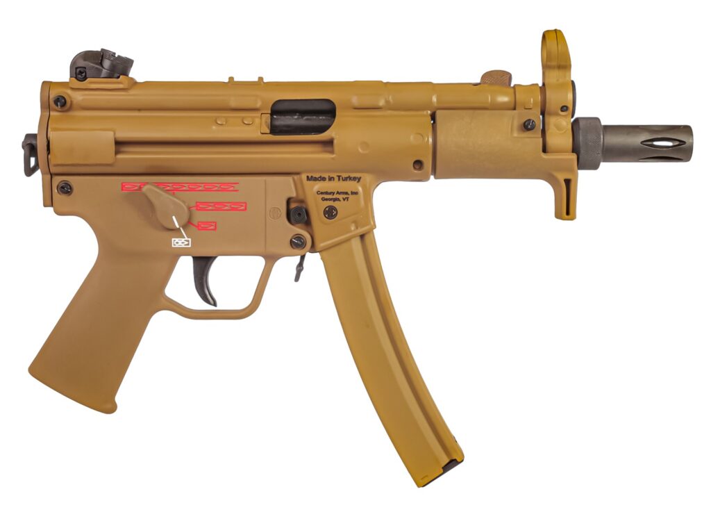 Century Arms HG6035GBN AP5  9mm Luger 30+1 5.80″