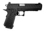 Live Free Armory HG8640-N Apollo 11 V2 Full Size Frame 9mm Luger 18+1 4.90" Stainless Barrel, Black Cerakote Steel Optic Cut/Serrated Slide, Black Cerakote Steel Frame w/Beavertail & Picatinny Rail, B
