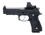 Langdon Tactical Tech 92E2TJRRBS Beretta 92 Elite  Full Size 9mm Luger 18+1 4.70" Stainless Barrel, Inox Stainless Steel Optic Ready/Serrated Slide, Black Anodized Aluminum Frame w/Picatinny Rail, Tex