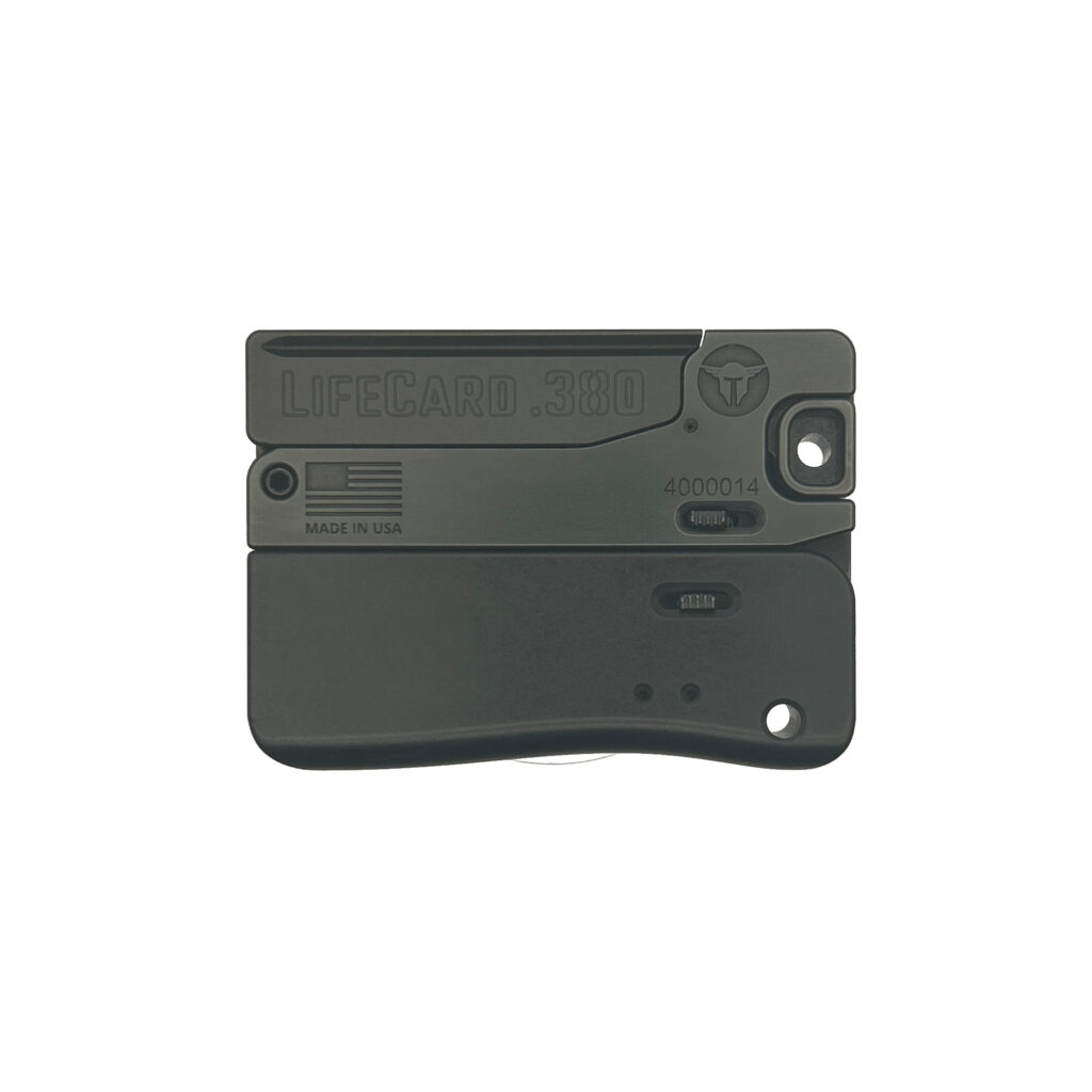TRAILBLAZER FIREARMS LIFECARD 380ACP BLACK/BLACK