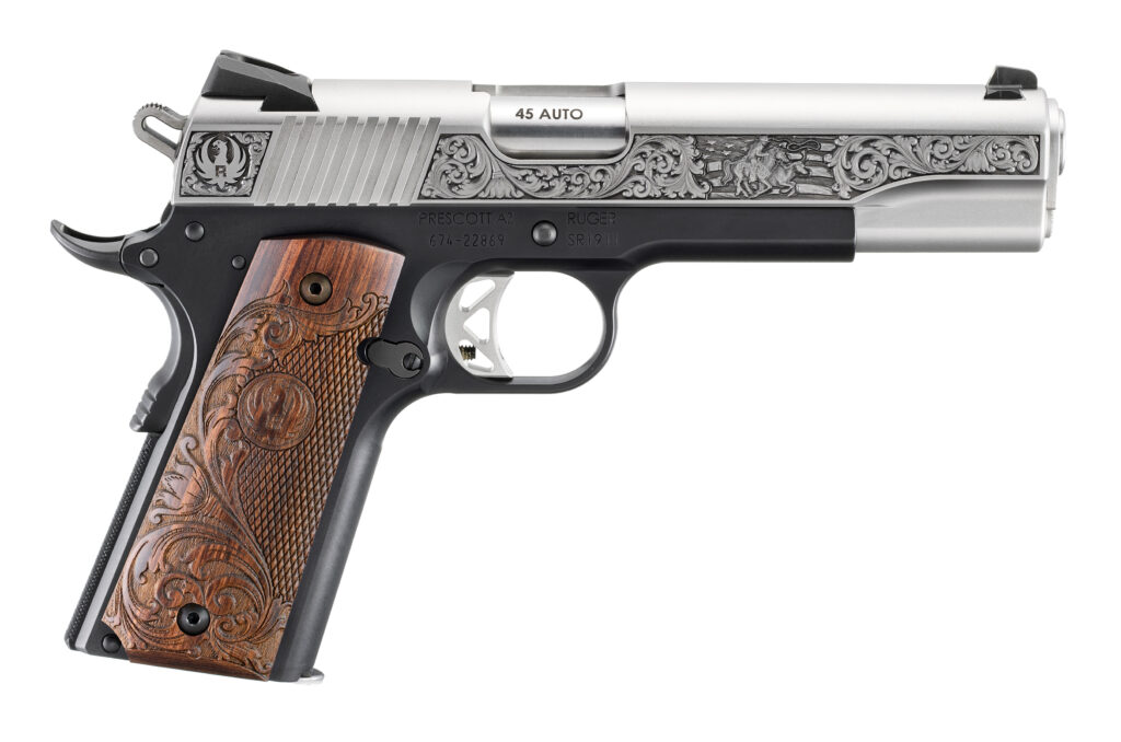 RUGER SR1911 45ACP SS/WD 5″ WESTERN#