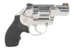Diamondback DB0700S702 SDR  Small 357 Mag/38 Special +P 6 Shot 2" Stainless Steel Barrel, Cylinder & Frame, Black Hogue Rubber Grip, Concealed Hammer
