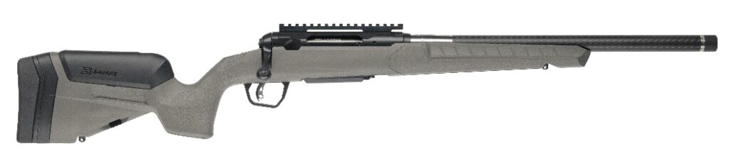 Savage Arms 32950 110 Carbon Hunter 308 Win 18″ Flat Dark Gray Synthetic Stock Right Hand