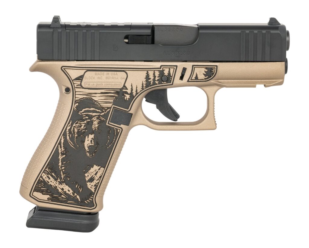 Glock UX4350204NR15ORKODK G43X 9mm Luger 15+1 3.41″ Steel Serrated Slide Ambidextrous