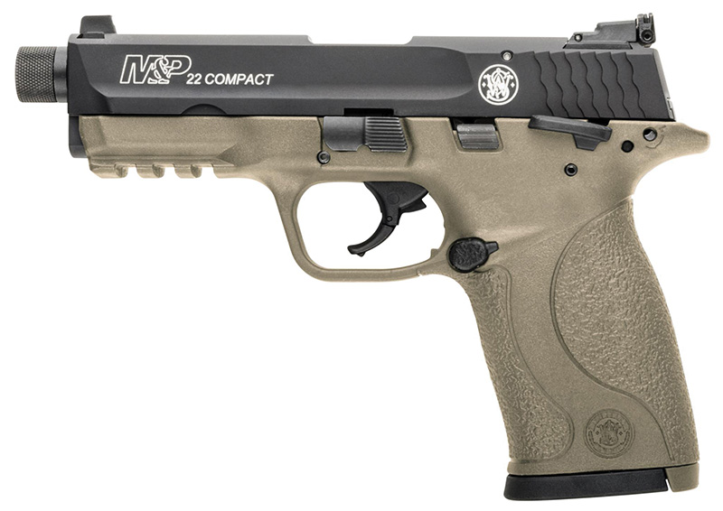 M&P 22C Compact FDE Suppressor Ready