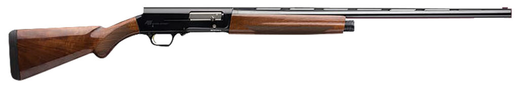 Browning 0119015005 A5 Lightning Sweet Sixteen 16 Gauge 26″ Barrel 2.75″ 4+1, Gloss Black Barrel & Anodized Receiver, Gloss Turkish Walnut Lightening Style Round Grip Stock