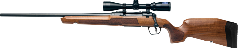 SAVAGE AXIS 2 XP 308 WIN 22″ – LH W/3-9X40 MATTE/HARDWOOD
