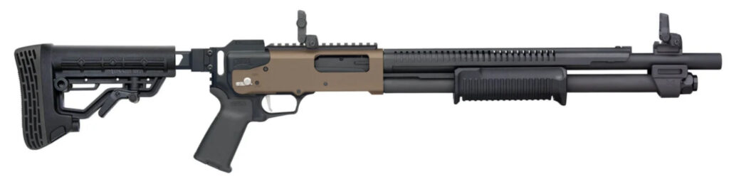MOSS M590R 12GA 18.5 BLK/FDE 6+1