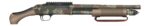 MOSSBERG 590 SECURITY 12G SHOTGUN 14.375" BBL, AFTERSHOCK GRIP, FDE/RHODESIAN B.S. 5+1