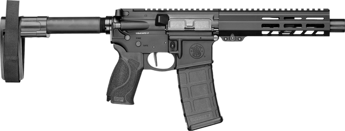 S&W M&P15 PISTOL 5.56 7.5″ BBL – 30-SHOT PISTOL W/ BRACE