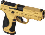 S&W M&P9 M2.0 METAL 9MM 4.25″ – 17-SHOT GOLD CERAKOTE - View 3