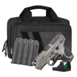 SMITH & WESSON M&P9 METAL M2.0 9MM PISTOL 3.6" T.S. O.R. VIRIDIAN RFX11, SAVIOR BAG, 5-15RD MAGS