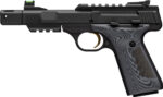 BROWNING BUCK MARK CONTOUR PRO – 22LR 4.4″ 10RD BLUED/BLACK - View 2