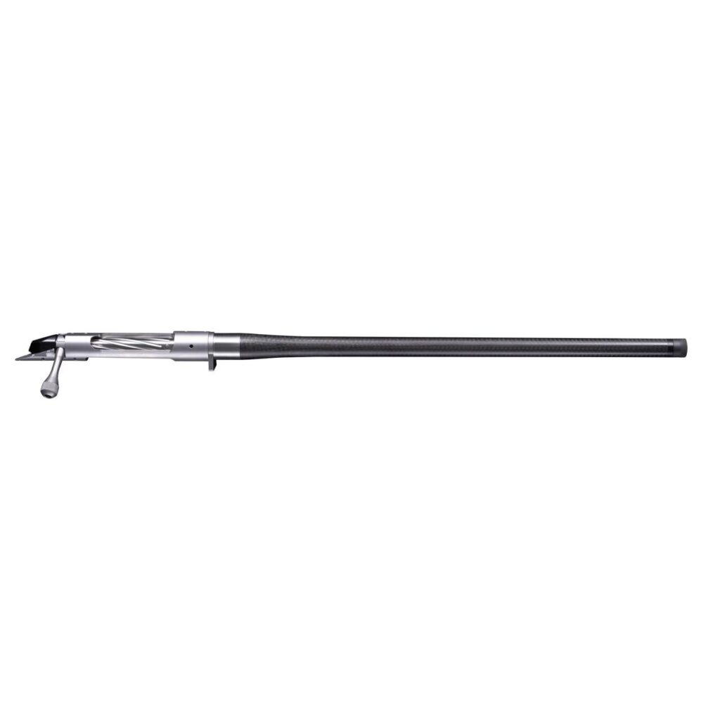 Bergara Premier Barreled Action 7 PRC 22″ No. 6 Contoured CURE Threaded Barrel 1:8 Twist Stainless/Carbon