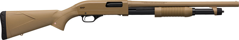 WINCHESTER SXP DEFENDER 12GA – 3″ 18″ CYLINDER FDE SYNTHETIC