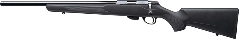 TIKKA T1X LEFT HAND 17HMR 16″ – THREADED BLUED/BLACK SYNTH