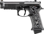BERETTA 92XI SAO SQUALO 9MM – 4.9″ 22RD BLACK GREY WITH RAIL - View 1