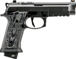 BERETTA 92XI SAO SQUALO 9MM – 4.9″ 22RD BLACK GREY WITH RAIL - View 3