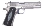 CNC COLT 1911 TUXEDO 38 SUP 5IN BARREL 9RD BLUED ENGRAVED 1 OF 300 CNCTUX38